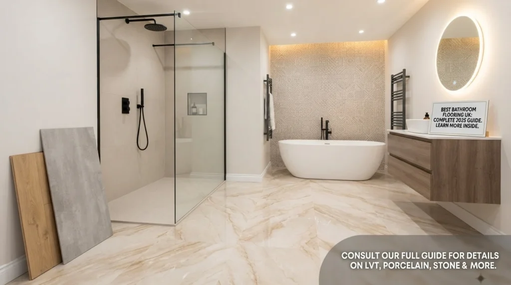 Best Bathroom Flooring UK