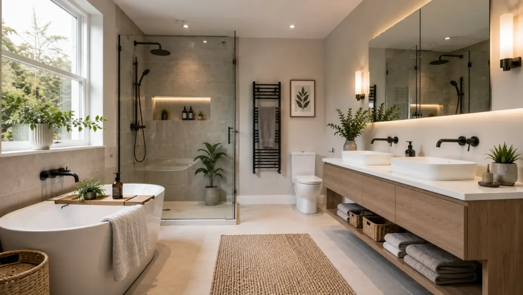 Wet room installation