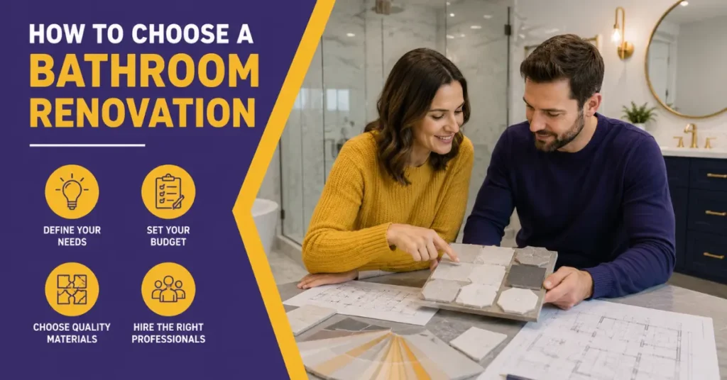 how to choose a bathroom renovation