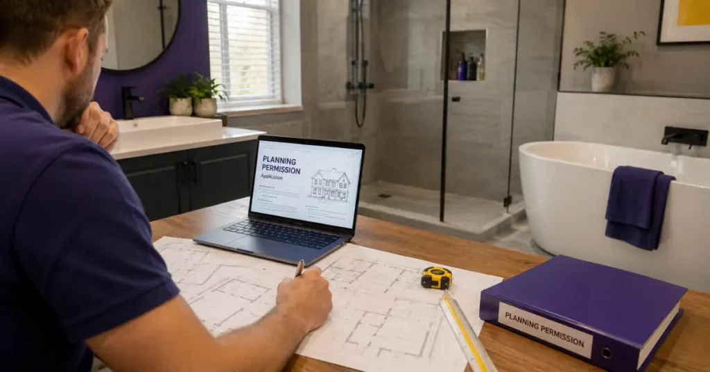 planning permission for bathroom renovation