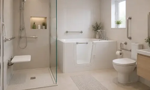 Wet room installation