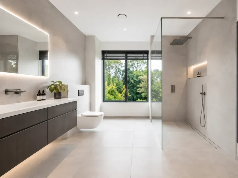 Contemporary Minimalist Bathrooms